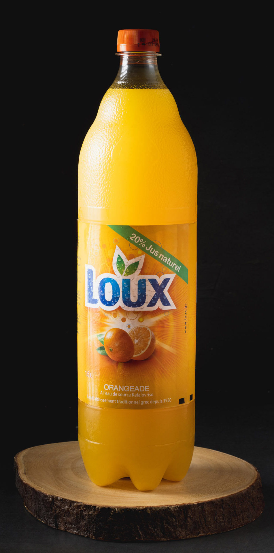 ORANGE CARBONATED - LARGE LOUX