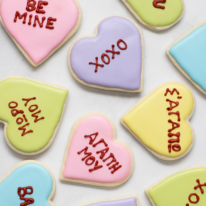Heart Shaped Sugar Cookie
