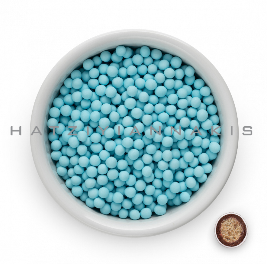 Mini Crunchy Dragees Koufeta - Blue