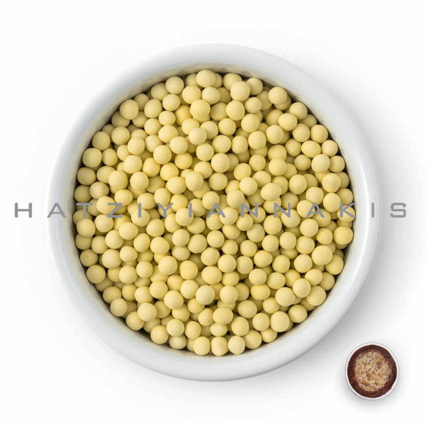 Mini Crunchy Dragees Koufeta - Yellow